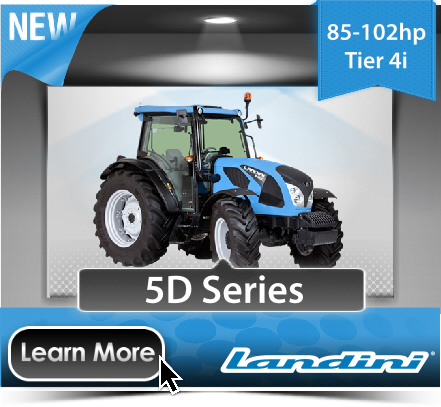 The new Landini 5D Series tractor from AgriArgo UK